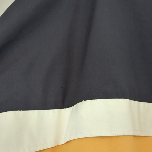 VTG Bill Blass Jacket Navy and Yellow Men's XL Windbreaker Gorpcore Streetwear - Picture 5 of 10